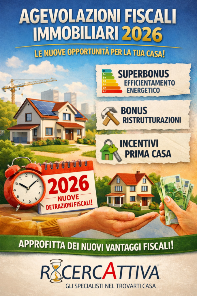 agevolazioni immobiliari nel 2026